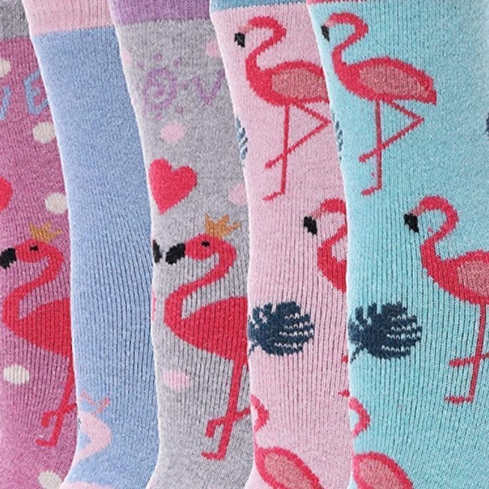 Flamingo socks - Picture 2 of 6